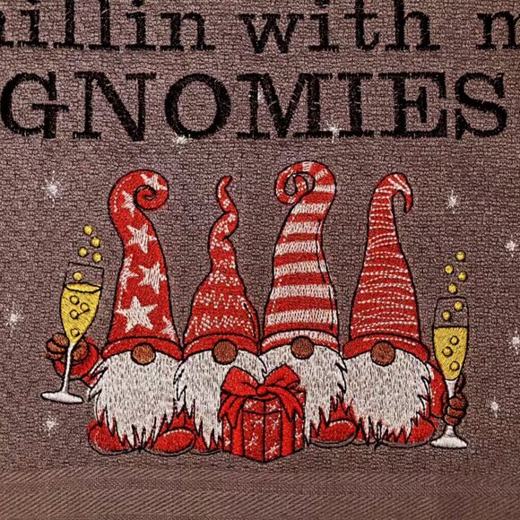 Custom Embroidered Matching Kitchen Towel Set - Picture 3 of 3